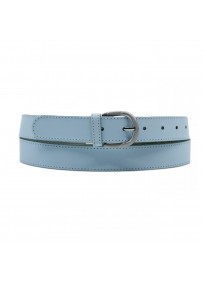 ceinture grande taille - ceinture Yves bleu ciel