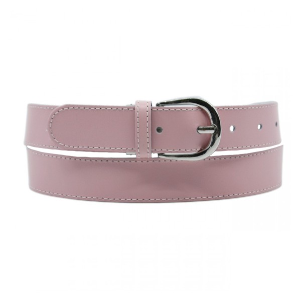 ceinture grande taille - ceinture Yves rose