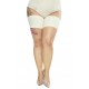 Bandes lisses qui empechent le frottement des cuisses fortes - coloris beige - de la marque Cordonelle