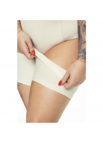 Bandes siliconnes lisses qui empechent le frottement des cuisses fortes - coloris beige - de la marque Cordonelle