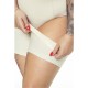 Bandes siliconnes lisses qui empechent le frottement des cuisses fortes - coloris beige - de la marque Cordonelle