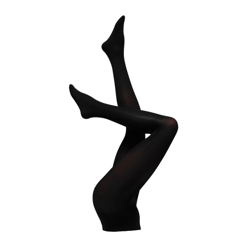 Collant Cette opaque "Dublin" 60 deniers grande taille coloris noir (jambes)