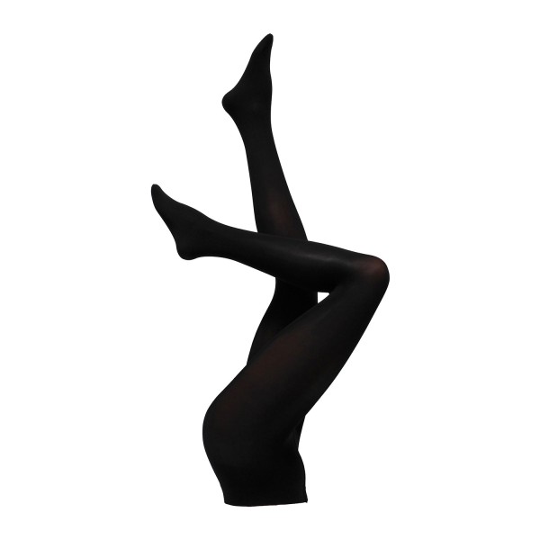 Collant Cette opaque "Dublin" 60 deniers grande taille coloris noir (jambes)