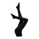 Collant Cette opaque "Dublin" 60 deniers grande taille coloris noir (jambes)