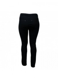 pantalon grande taille - tregging / jegging noir Nana Belle (dos)