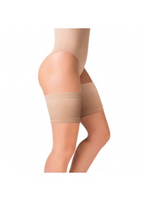 Bandes douces anti frottements avec bande de silicone coloris beige chair