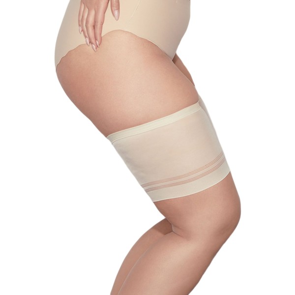 Bandes anti frottements en maille fine de la marque Mitex agréables à porter - coloris beige chair