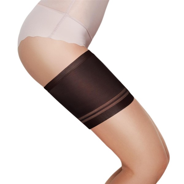 Bandes anti frottements en maille fine de la marque Mitex agréables à porter - coloris noir
