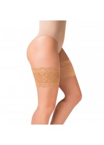 bandes anti friction dentelle Gabriella grande taille coloris beige