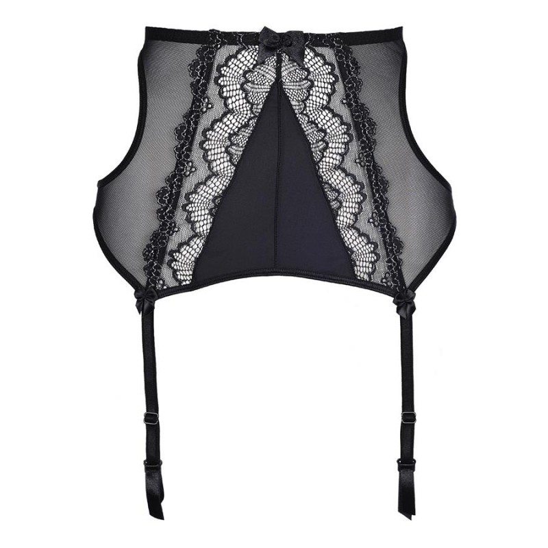 Porte jarretelles 4 attaches grande taille Axami "Praise me" (face)