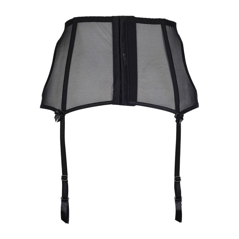 Porte jarretelles 4 attaches grande taille Axami "Praise me" (dos)
