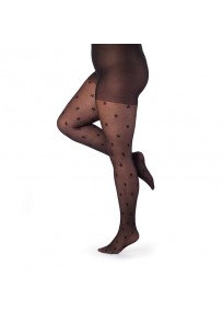 collant fantaisie grande taille - collants étoiles Pamela Mann