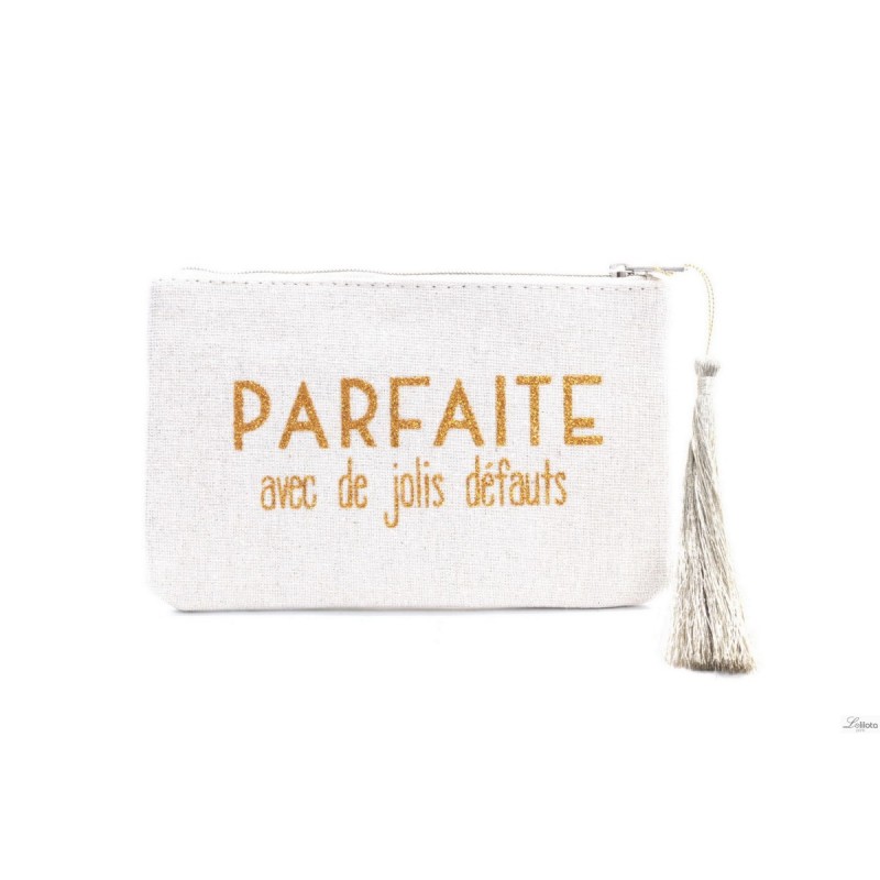 Pochette en tissu paillette Mila and Stories