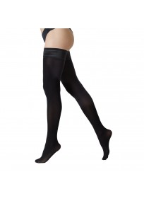 Bas autofixants opaques noirs 60 deniers Helsinki grande taille de la marque Cette