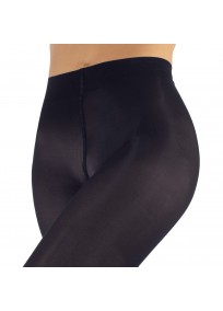 Collant grande taille - Eco 50 deniers Cette  détail culotte coloris marine