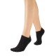 Chaussettes basses noires en coton sans couture de la marque Cette