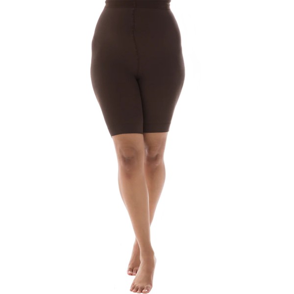 short anti frottement Pamela Mann grande taille (chocolat)