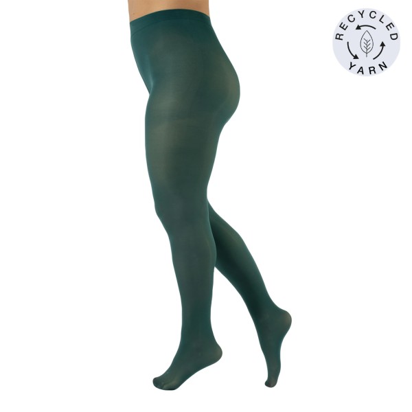 Collant grande taille - Eco 50 deniers Cette Mint green (menthe verte)