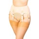 porte jarretelles 6 attaches grande taille "Harlow" de la marque What Katie Did