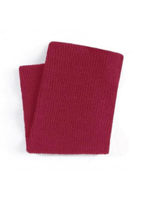Chaussette haute en laine pour cuisses fortes (pliées) - coloris BORDEAUX