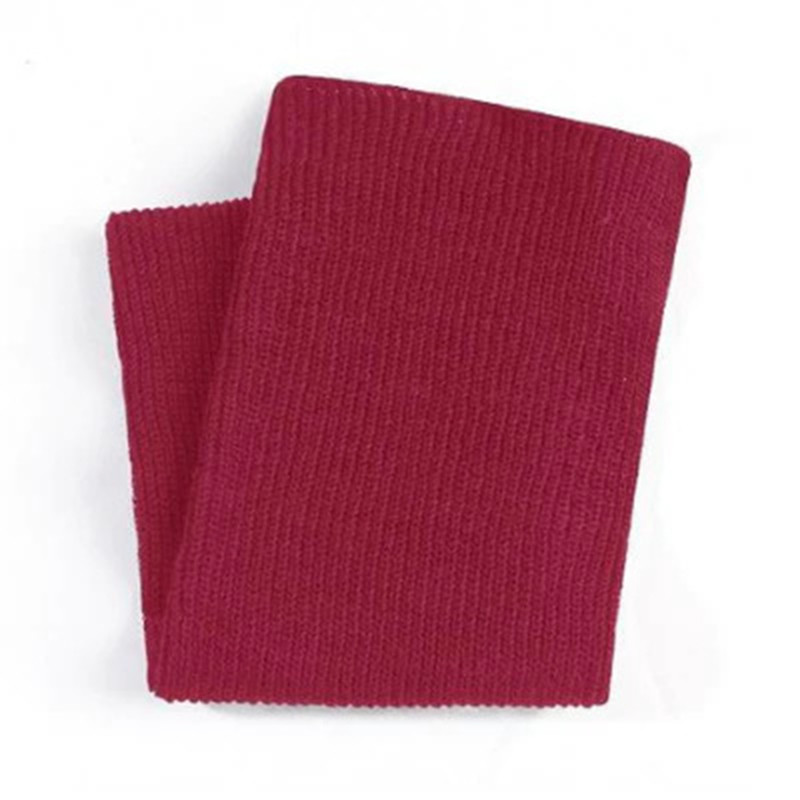 Chaussette haute en laine pour cuisses fortes (pliées) - coloris BORDEAUX