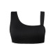 Haut de bikini noir grande taille Studio Untold à bonnets souples