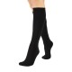 Chaussette mi-bas Montreux 100 deniers de la marque Cette en coton coloris noir