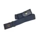 Ceinture extensible bleue sans boucle grande taille pour femme