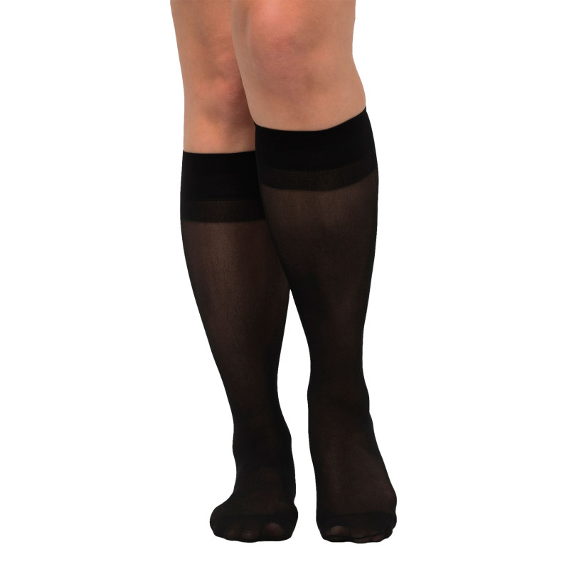 pack 3 mi-bas 30 deniers grande taille Ulla Popken