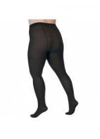 Collant "basique" grande taille - collant 40 deniers noir Lida 124- 154 (dos)