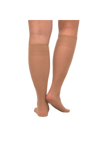 Chaussettes mi-bas confortables pour jambes fortes en lot de 3