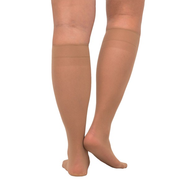 Chaussettes mi-bas confortables pour jambes fortes en lot de 3