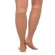 Chaussettes mi-bas confortables pour jambes fortes en lot de 3