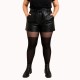Collant fantaisie grande taille Illusion de la marque Cette, avec vue de face