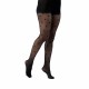 collant fantaisie grande taille noir avec motifs étoiles Ronde à croquer