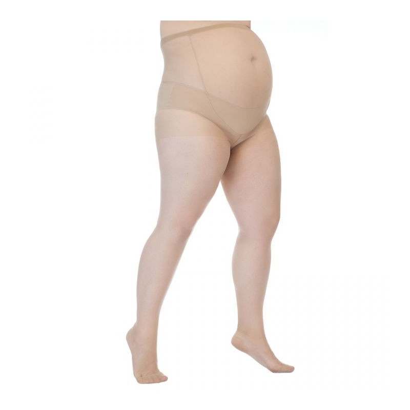 Collants fins, transparents 20 deniers de grossesse grande taille