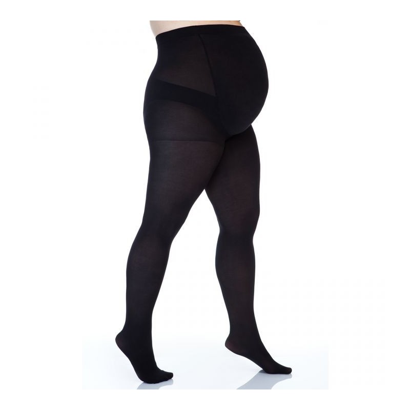 Collants 50 deniers, coloris noir, Pamela Mann grande taille