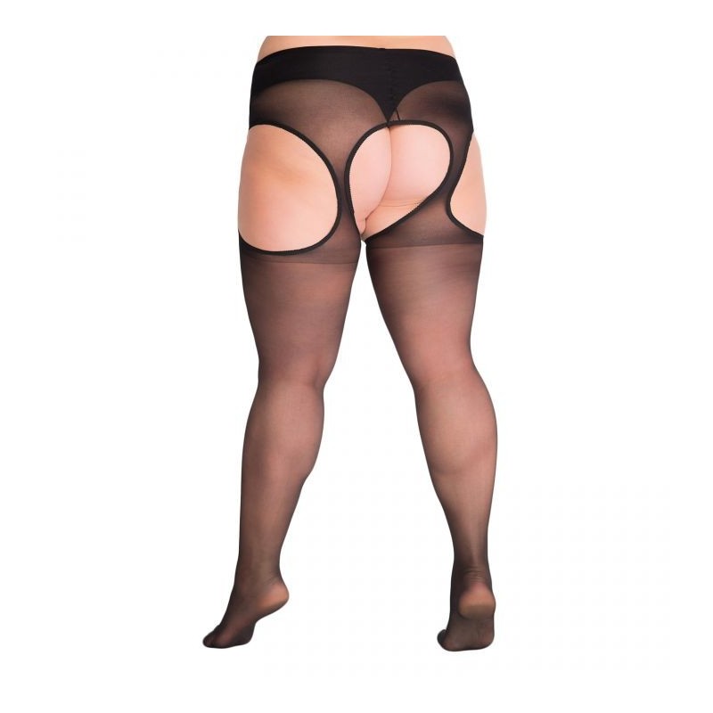 collant porte-jarretelles grande taille Lida xxl erotic line (dos)