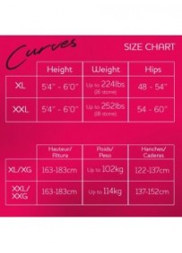 collants fantaisie grande taille - guide des tailles pretty polly