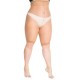 collant grande taille - cycliste demi collant anti frottement Lida chair (face)