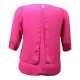 tunique grande taille - haut top rose à sequins plumetis Evans (dos)