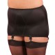 Gaine grande taille - gaine retro vintage Berdita coloris noir (face)