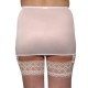 Gaine grande taille - gaine retro vintage Berdita coloris blanc (dos)