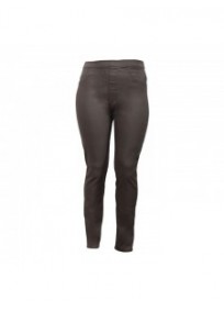 pantalon grande taille - tregging en jeans gris Nana Belle (face)