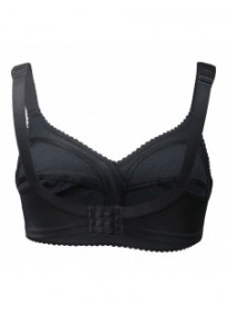 soutien-gorge grande taille - soutien gorge ultra confort Berdita noir dos