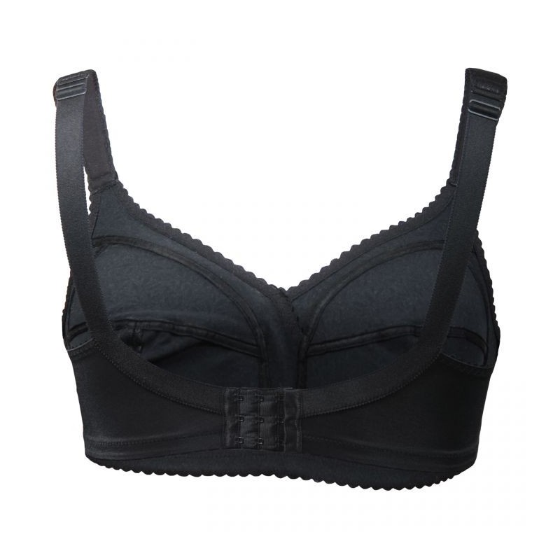 soutien-gorge grande taille - soutien gorge ultra confort Berdita noir dos