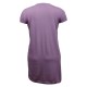 tunique grande taille - robe tunique longue lilas ladybelle (dos)