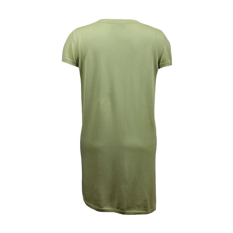 tunique grande taille - robe tunique longue anis ladybelle (dos)