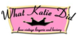 What Katie did